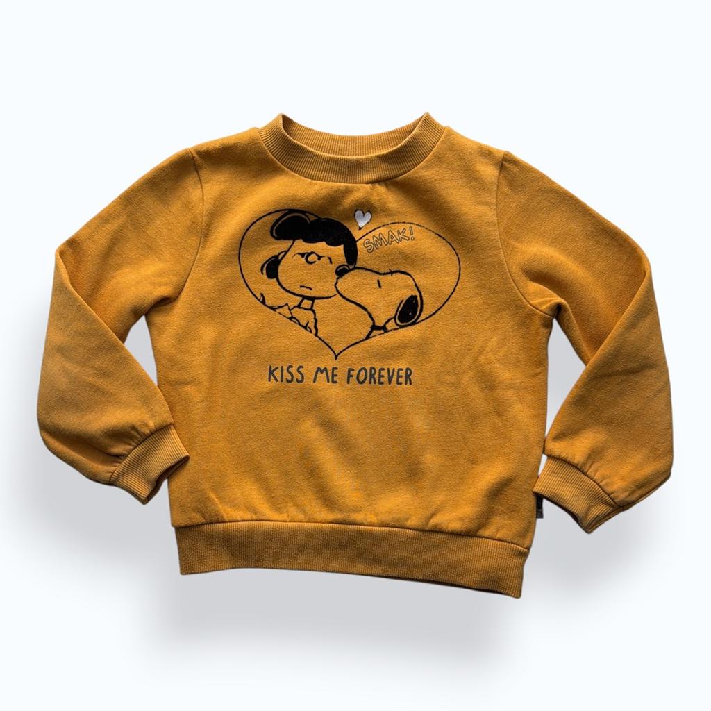 Sweat Snoopy - 6 Ans - Moutarde - État : Excellent