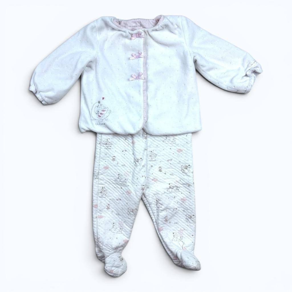 Pyjamas Deux Piece Sergent Major - 6 Mois - Rose - Excellent
