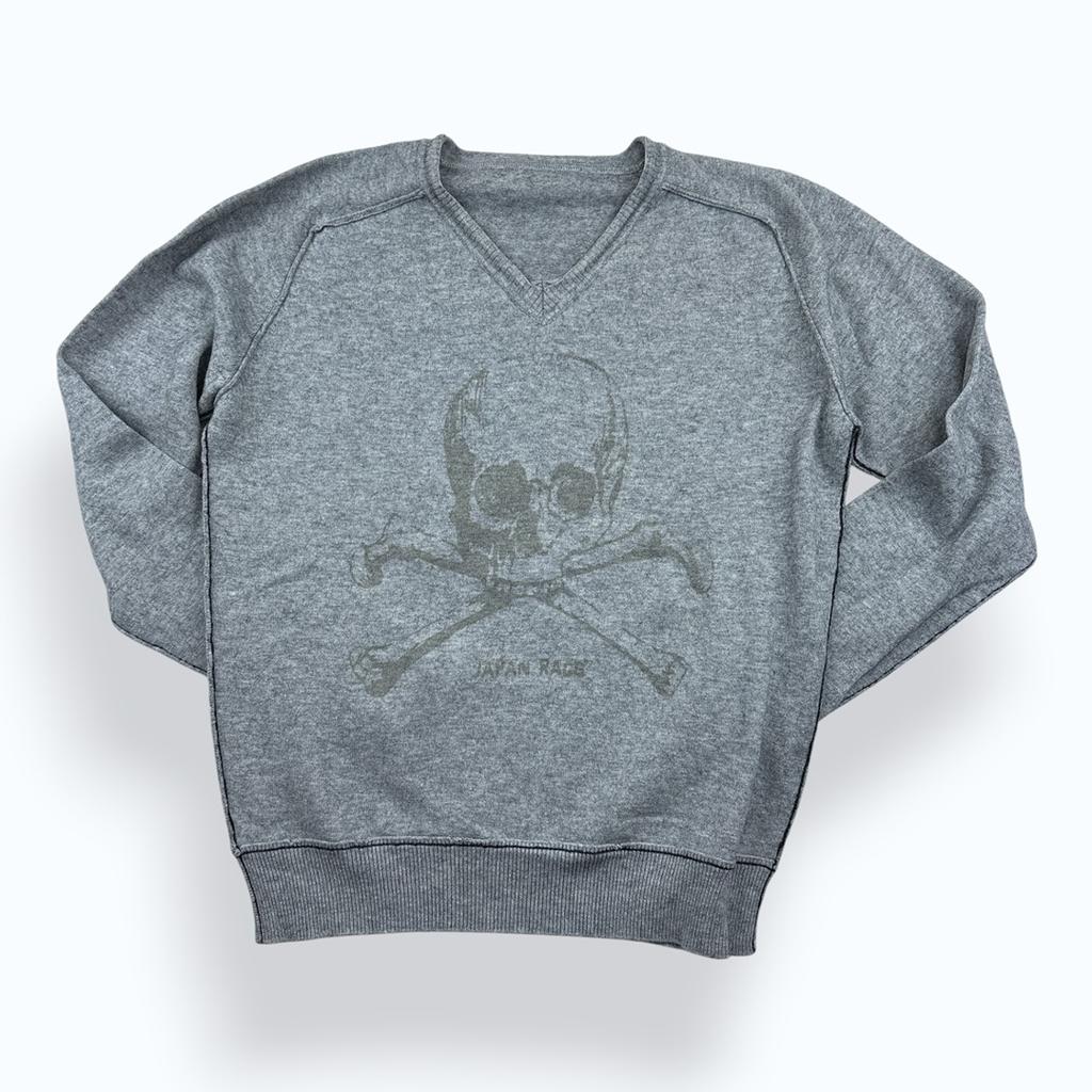 Pull Japan Rags - 12 Ans - Gris - État : Très Bon
