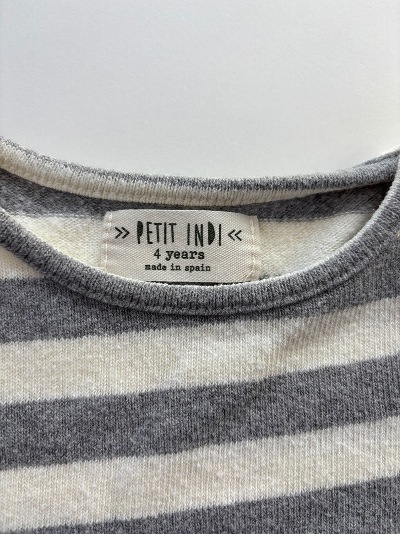 Pyjama Petit Indi - 4 ans - Gris - État : Excellent