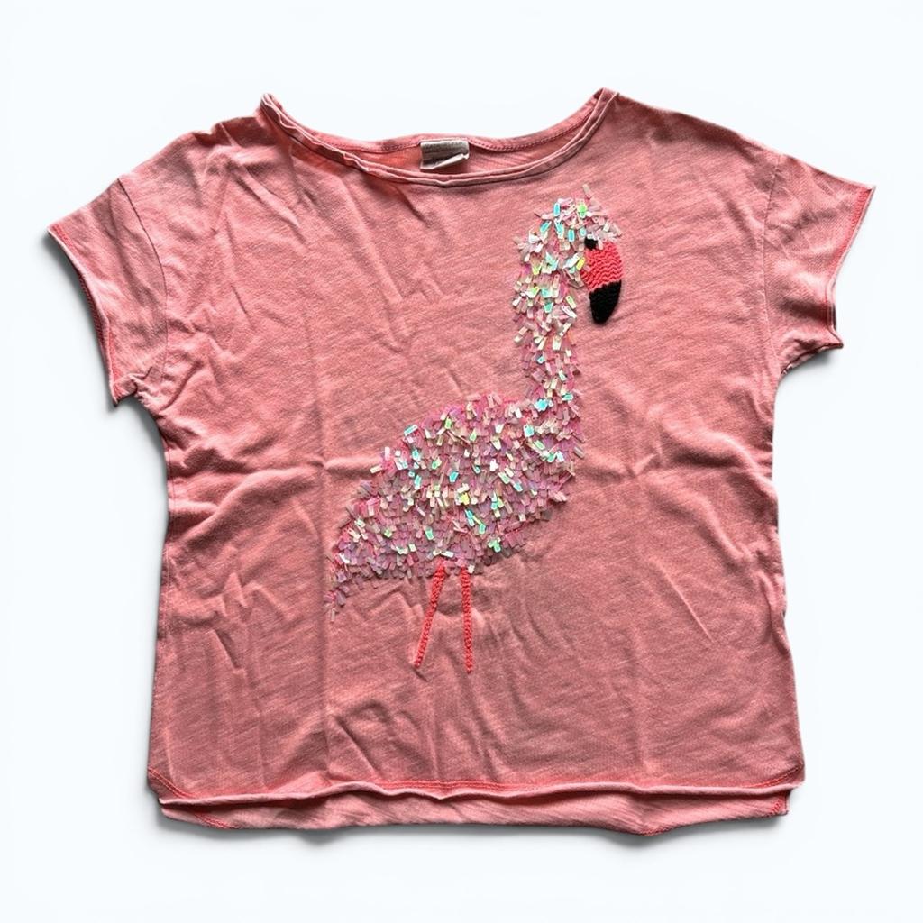 T-shirt Zara - 7 ans - Rose - État : Excellent