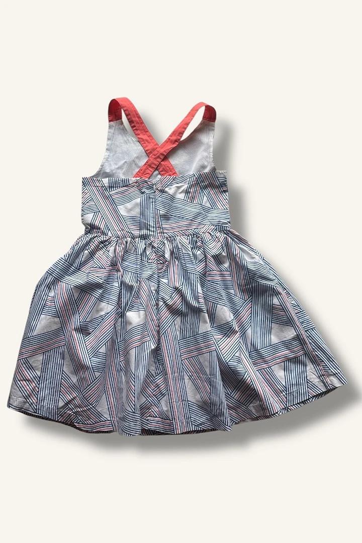 Robe fille Okaïdi - 8 ans - Blanc - État : Excellent