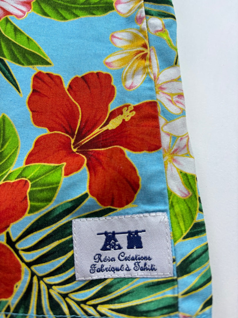 Robe Tahiti - 2 ans - Bleu - État : Excellent