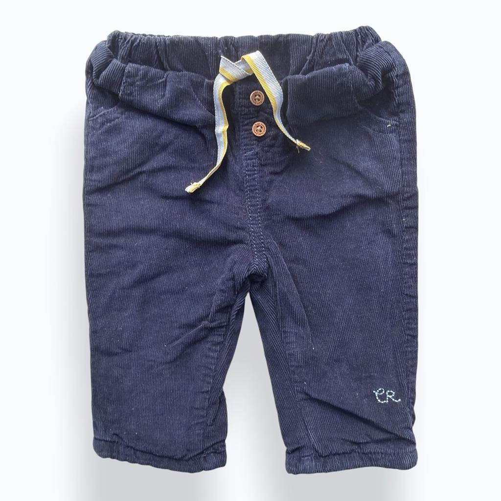 Pantalon Cadet Rousselle - 3 Mois - Bleu - État : Très bon
