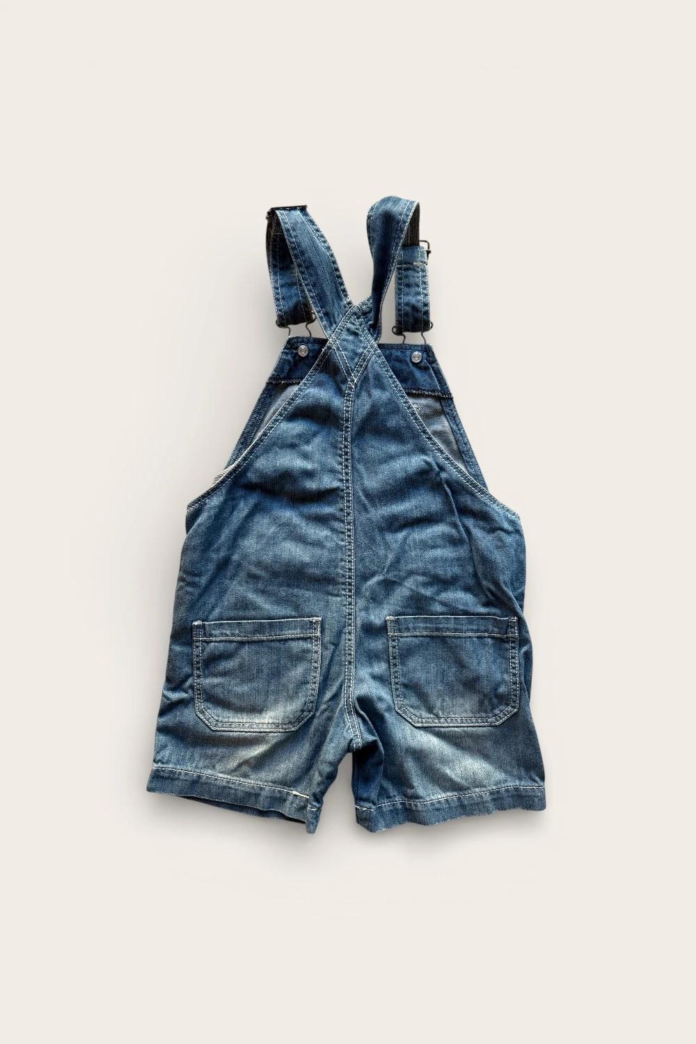 Salopette courte jean Boutchou 24 mois