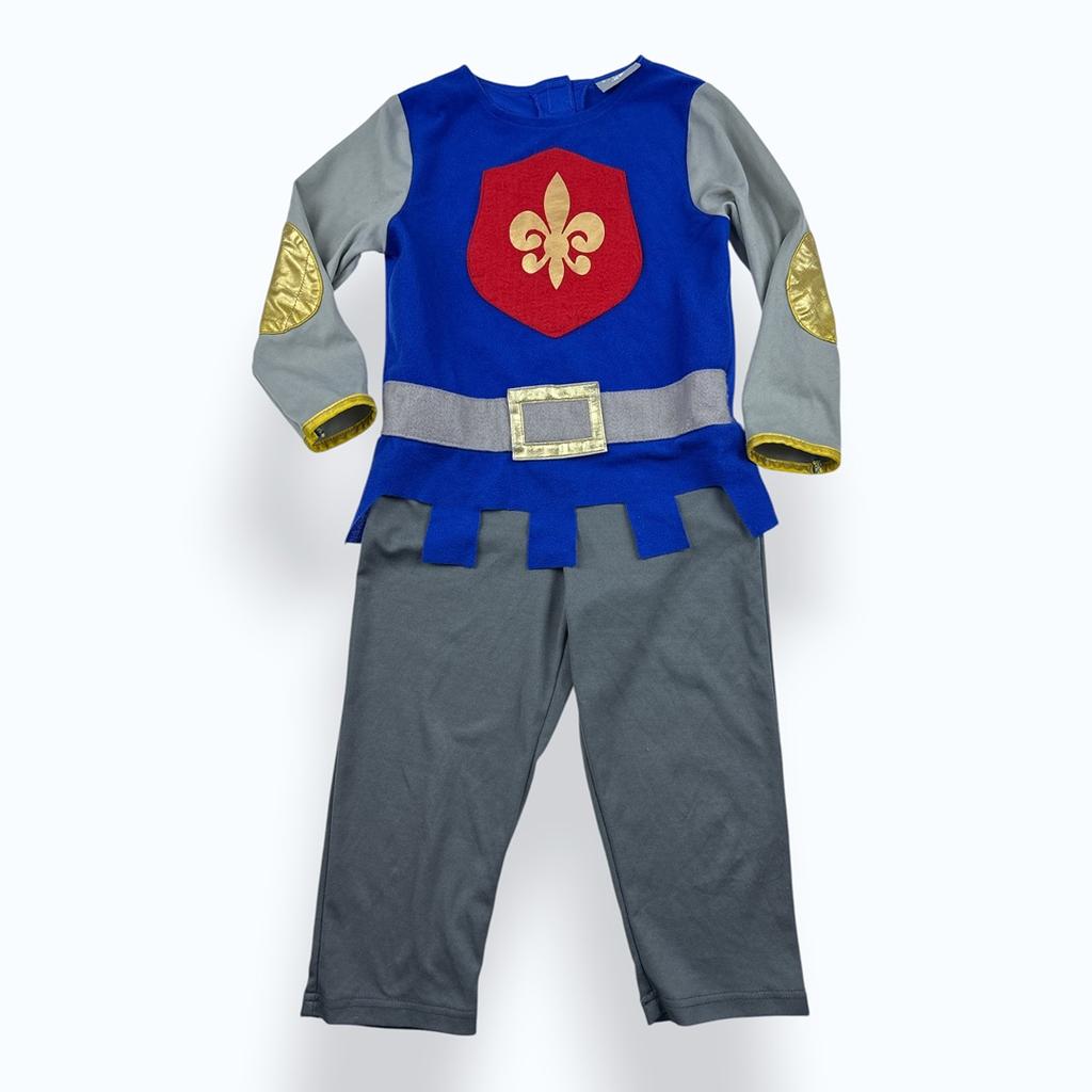 Déguisement chevalier Oxybul - 2-4 ans - Bleu - État : Excellent