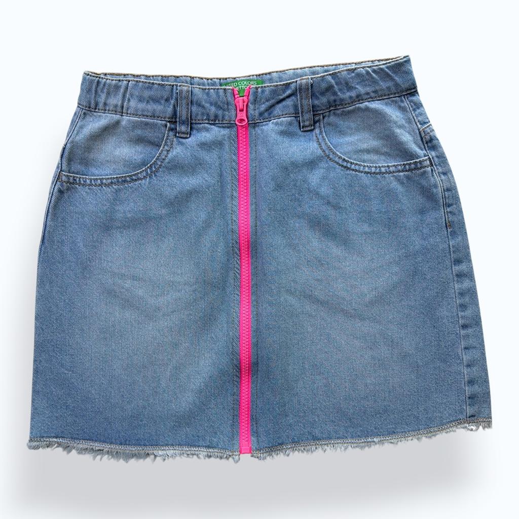 Jupe United Colors Of Benetton - 11 Ans - Bleu - État : Excellent