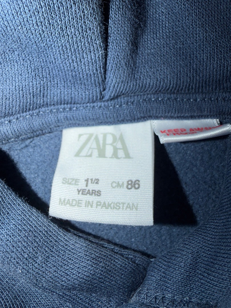 Ensemble Zara - 1 an et demi / 86 cm - Marine