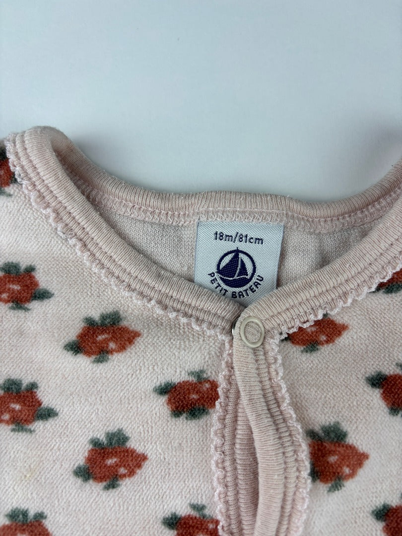 Pyjama Petit Bateau - 18 mois - Rose - État : Excellent