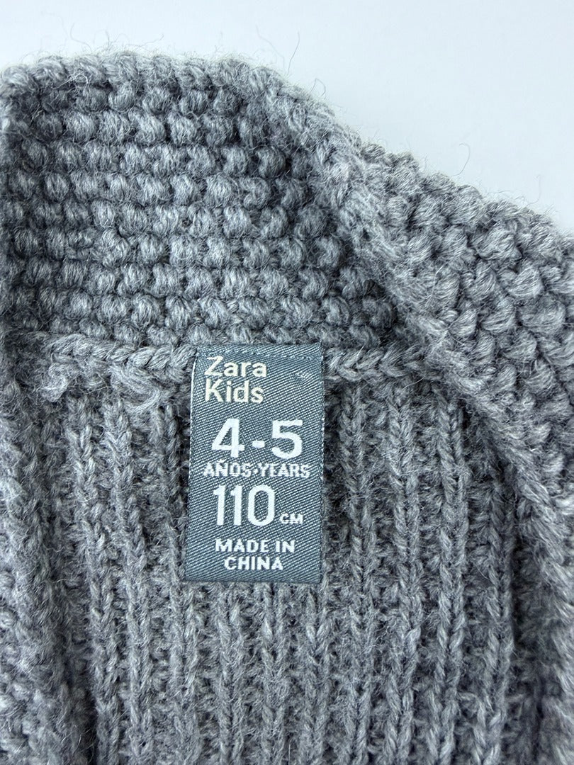Bolero Zara Kids - 5 Ans / 110 Cm - Gris - État : Excellent