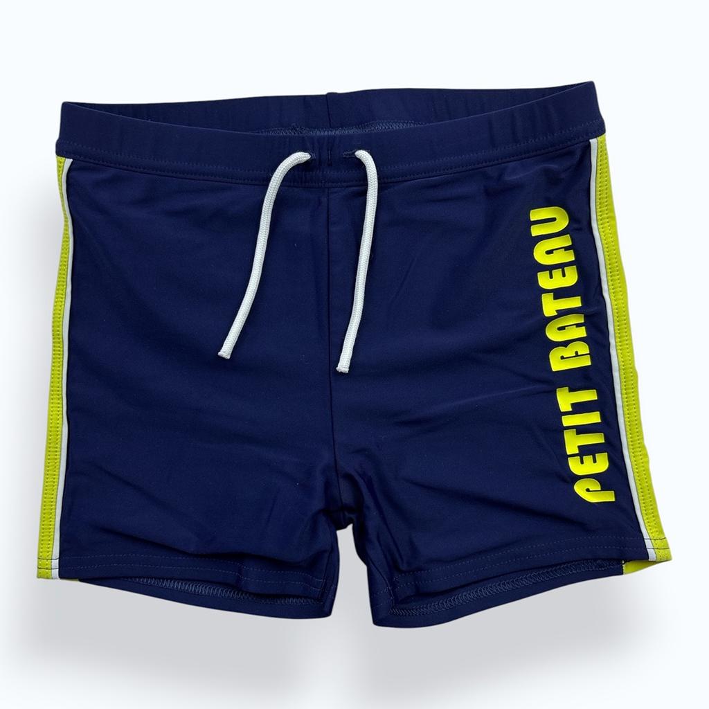 Maillot De Bain Petit Bateau - 6 Ans - Marine - Très Bon État