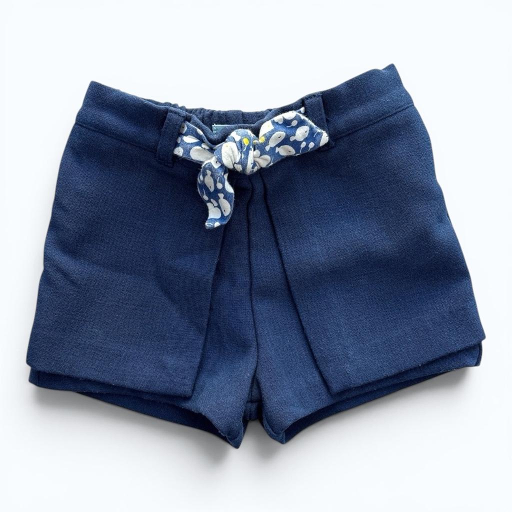 Short Obaïbi - 18 Mois - Marine - État : Excellent