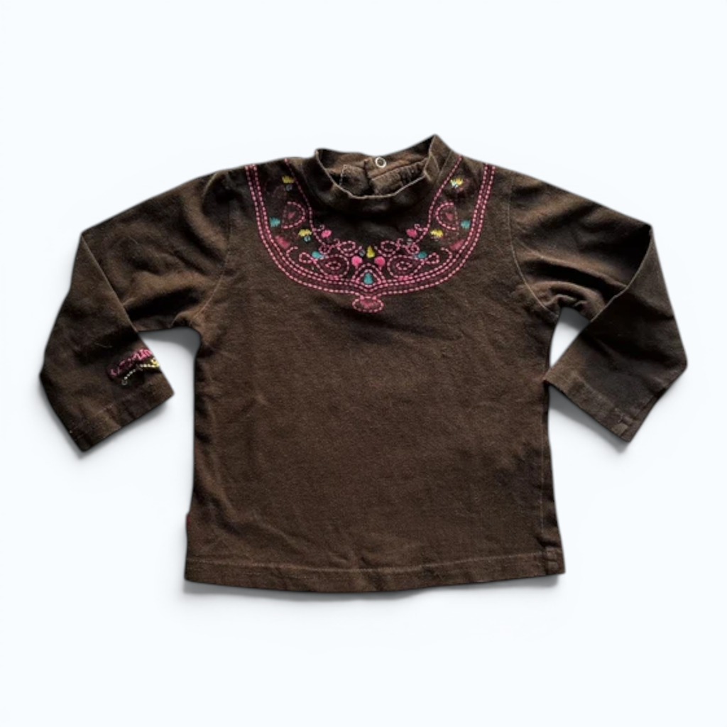 T-shirt manches longues Catimini 12 mois