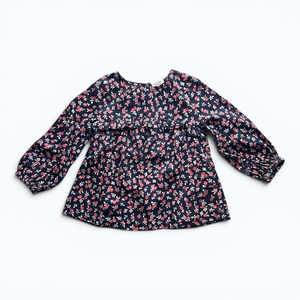 Blouse Tape à l'œil - 18-24 mois / 86cm - Marine - État : Excellent