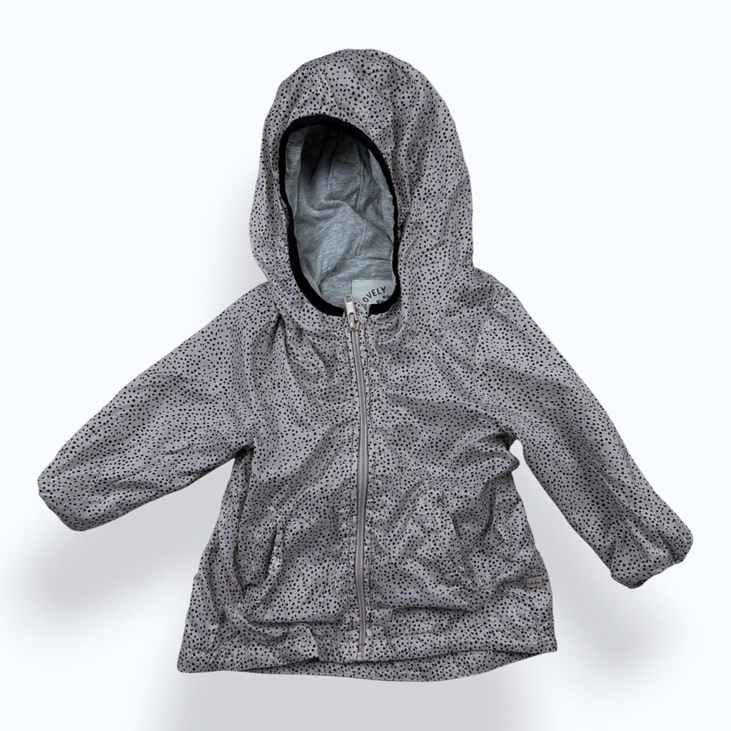 Veste Coupe-vent Ikks - 12 Mois - Noir Et Crème - État : Excellent