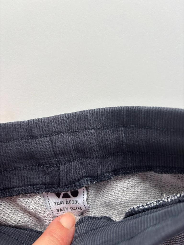 Short gris Tape à l’œil 9 ans taille élastique