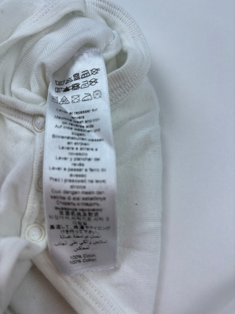 Body Petit Bateau - 9 Mois - Blanc - État : Excellent