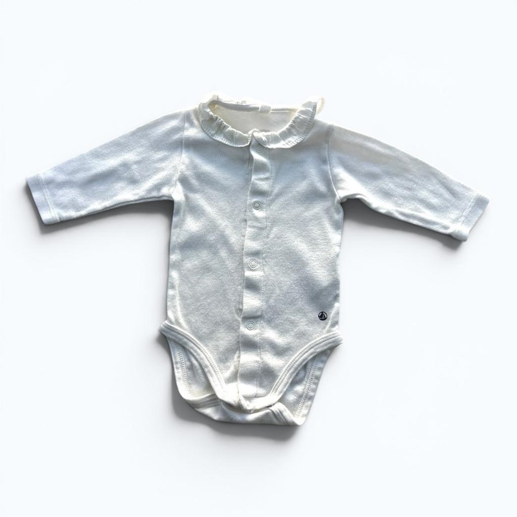Body Petit Bateau - 3 mois - Blanc - État : Excellent