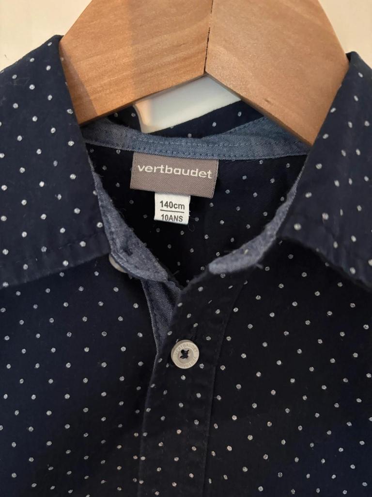 Chemise garçon Vertbaudet – 10 ans