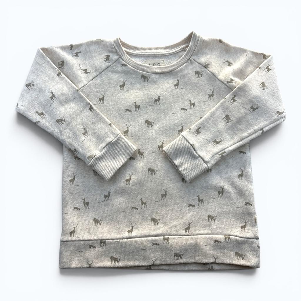 Sweat Les Petites Choses - 4 ans - Beige - État : Excellent