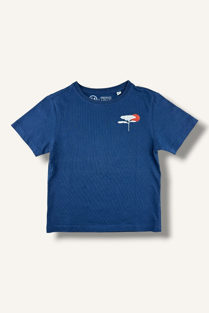 T-shirt 64 x Fringe & Frange - 4 ans - Marine - Excellent