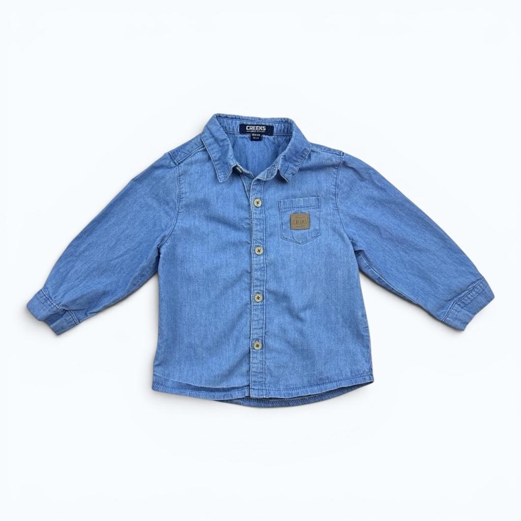 Chemise Creeks - 18 mois - Bleu - État : Excellent