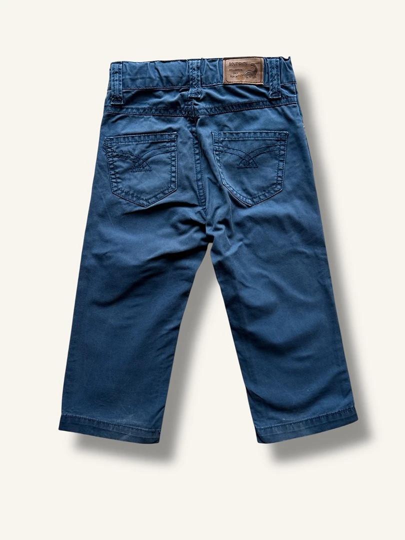 Pantalon Bout'chou - 18 mois - Bleu - État : Excellent