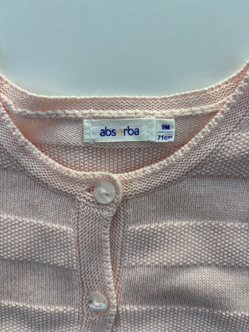 Gilet Absorba - 9 mois - Rose - État : Excellent