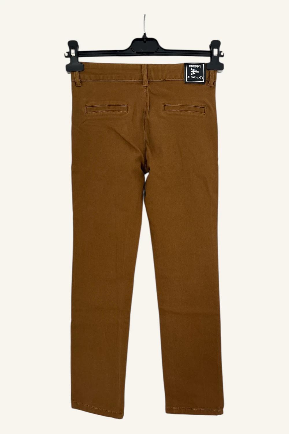 Pantalon chino Camel