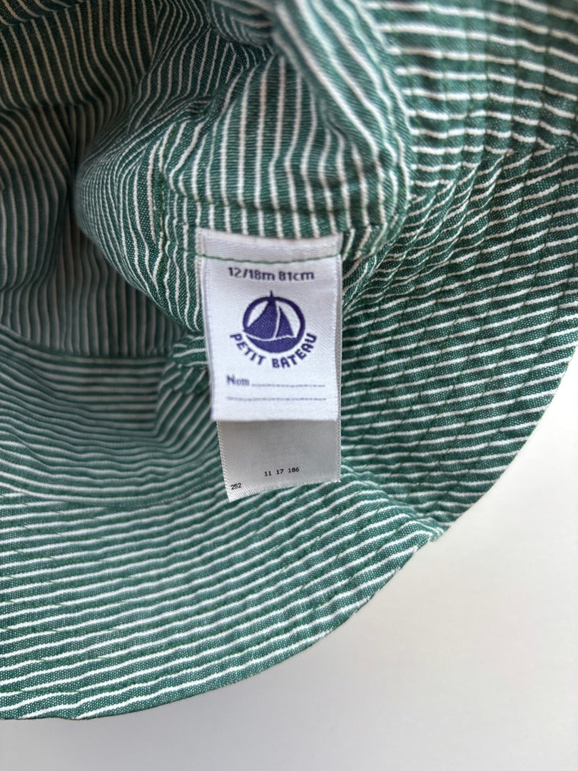 Bob Petit Bateau - 12-18 mois - Vert - État : Excellent