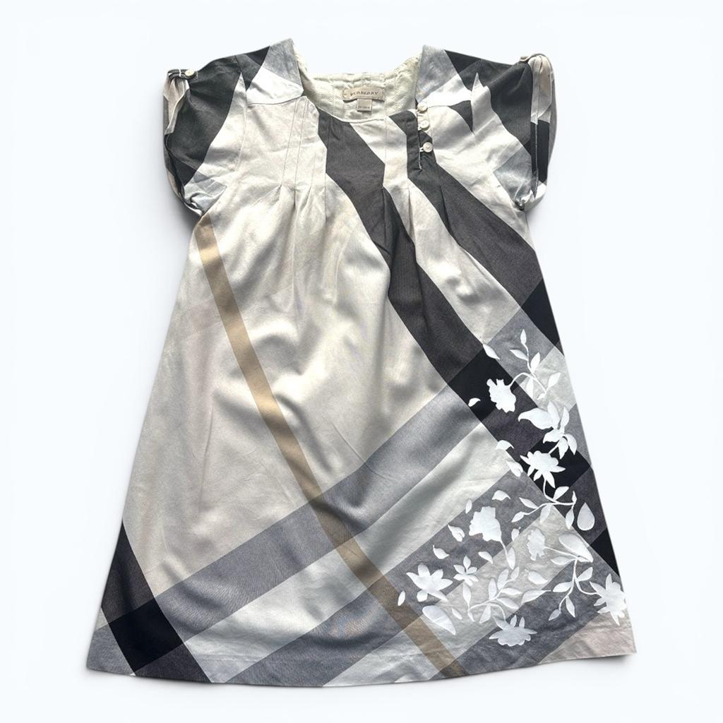 Robe Burberry en coton 8 ans