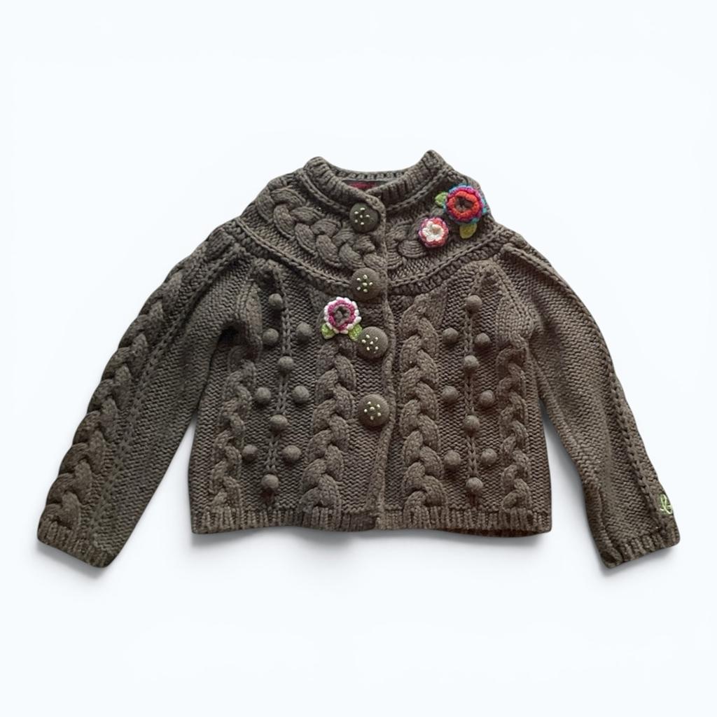Gilet Vert kaki Catimini - 3 ans