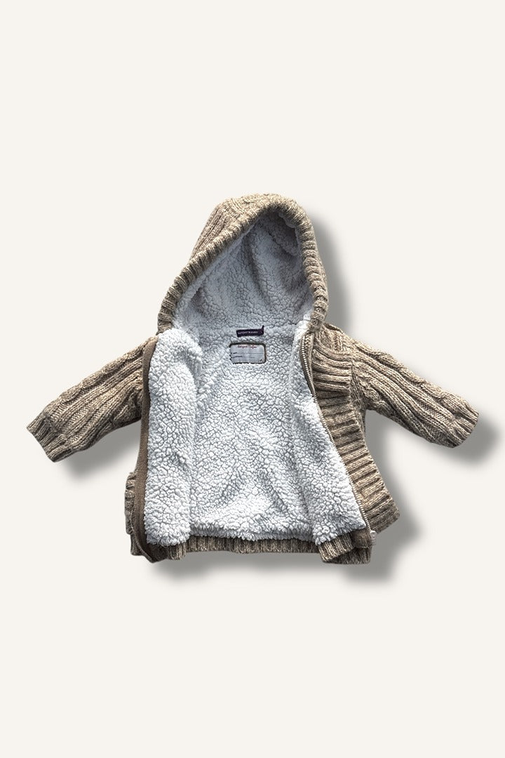 Gilet Polaire Sergent Major - 9 Mois - Beige - État : Excellent