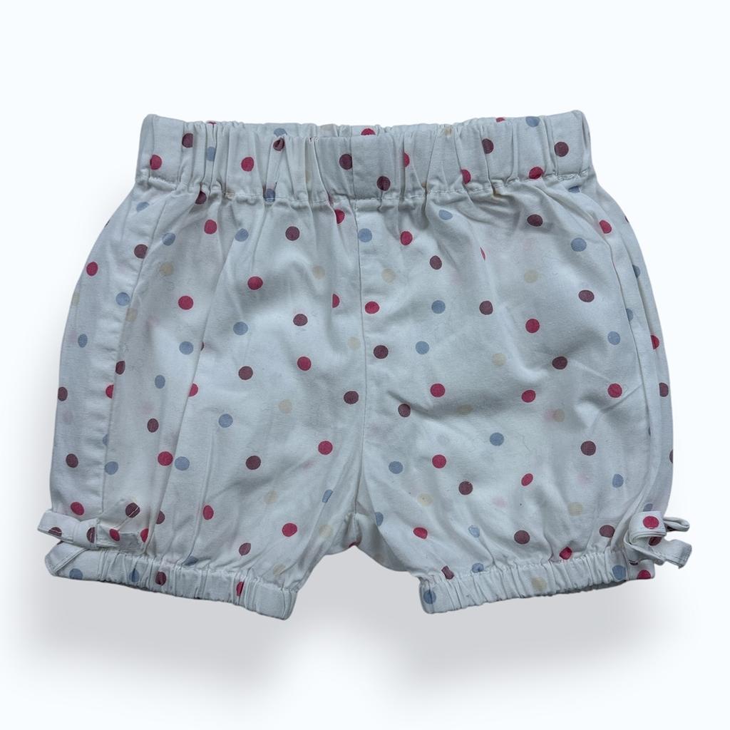 Short Vertbaudet - 3 Mois - Blanc Et Fuchsia - État : Excellent