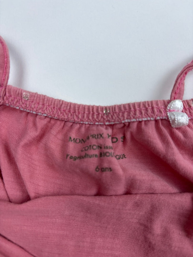 Combi-short Monoprix - 6 Ans - Rose - État : Excellent
