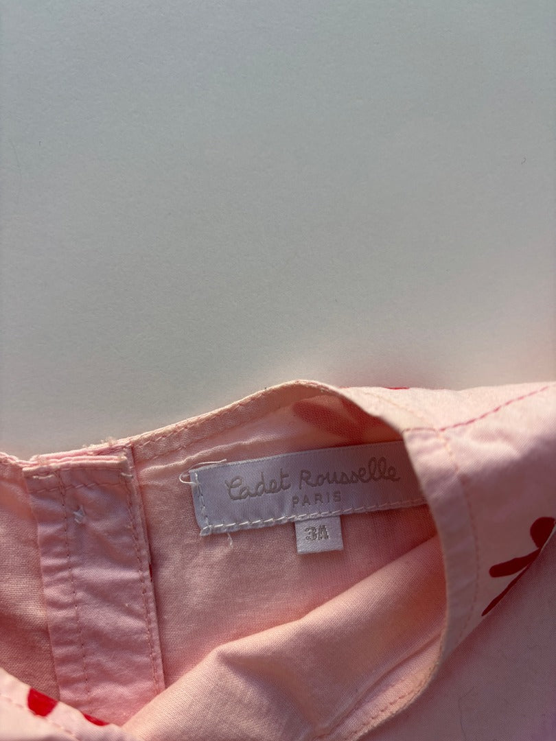 Robe Cadet Rousselle - 3 ans - Rose - État : Excellent