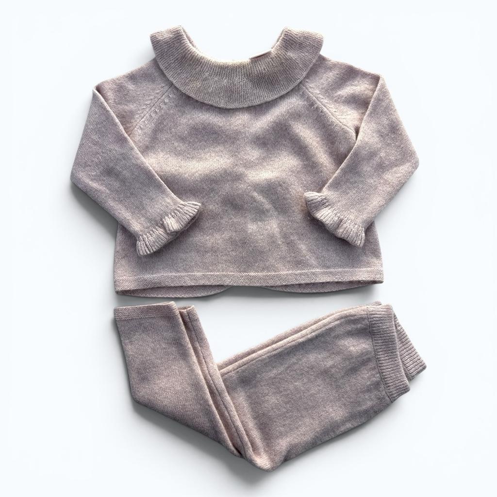 Ensemble Zara - 1-3 Mois - Lila - État : Excellent