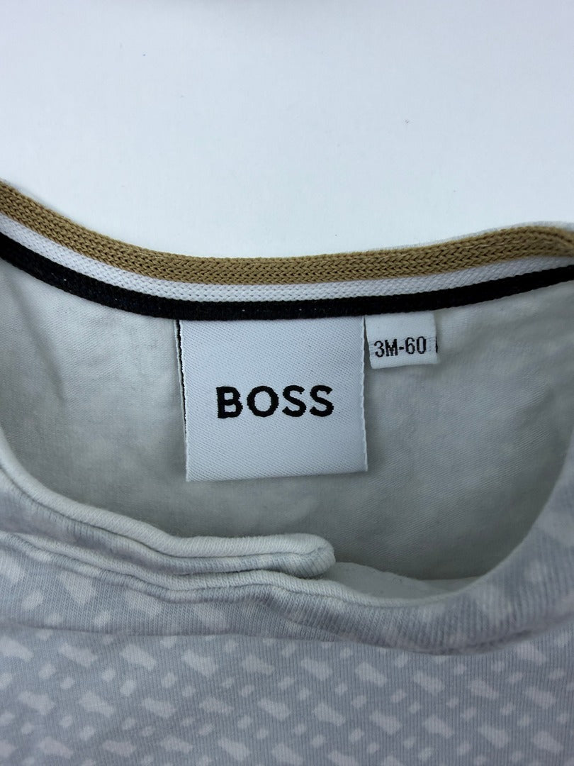 Grenouillère et bonnet Boss - 3 Mois / 60 Cm - État : Excellent