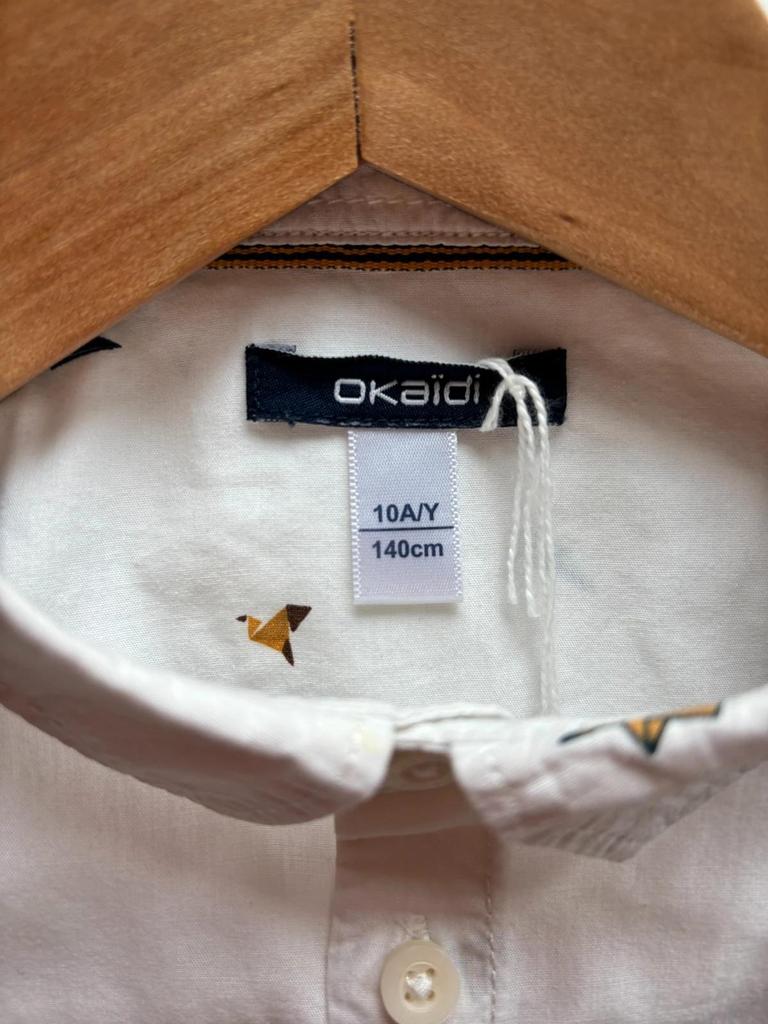 Chemise garçon Okaïdi – 10 ans