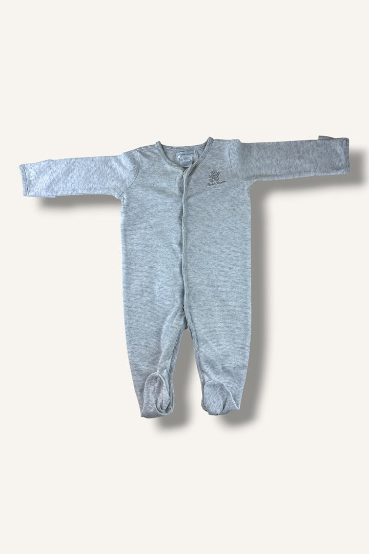 Pyjama Une Pièce Ralph Lauren - 6 Mois - Gris - État : Excellent