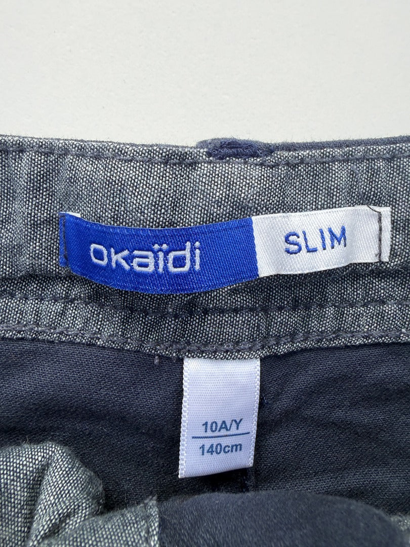 Short Okaïdi - 10 Ans - Marine - État : Excellent