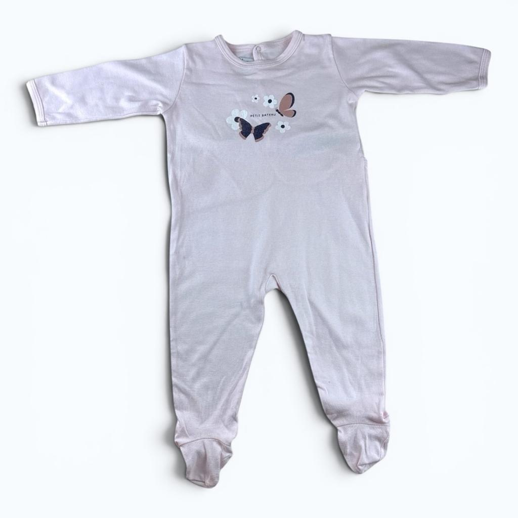 Pyjama Petit Bateau - 12 mois - Rose - État : Excellent