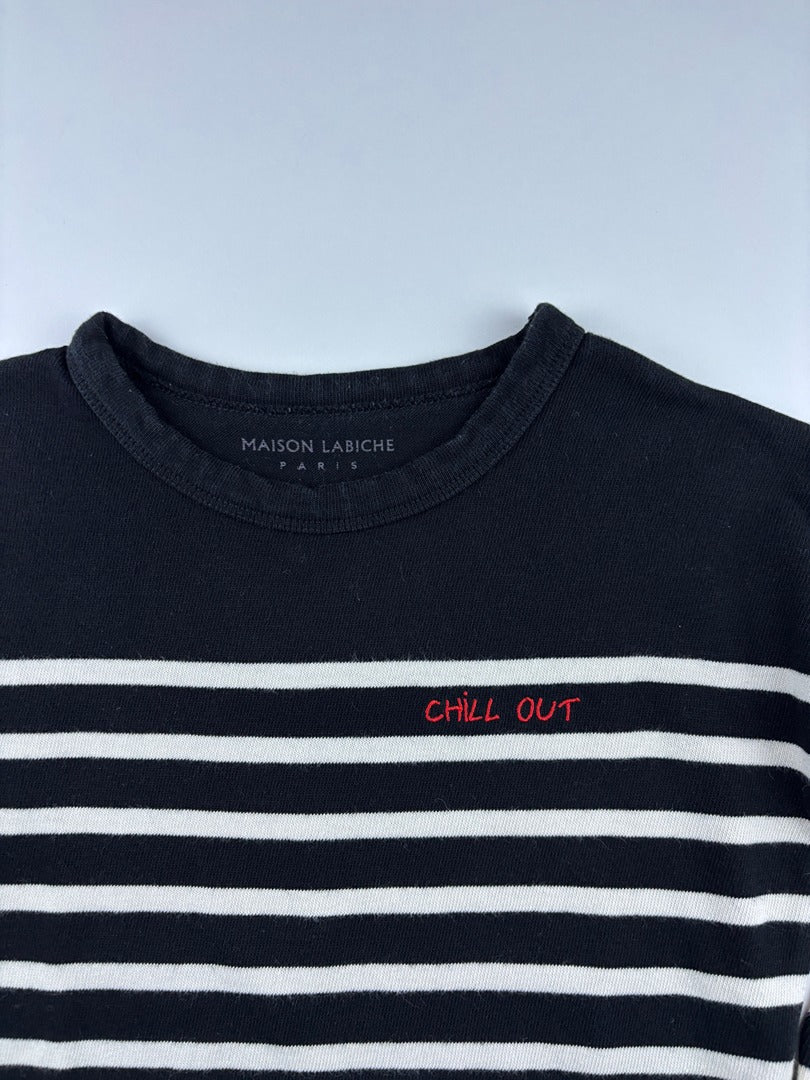 T-shirt Maison Labiche - 4 Ans - Marine - État : Excellent