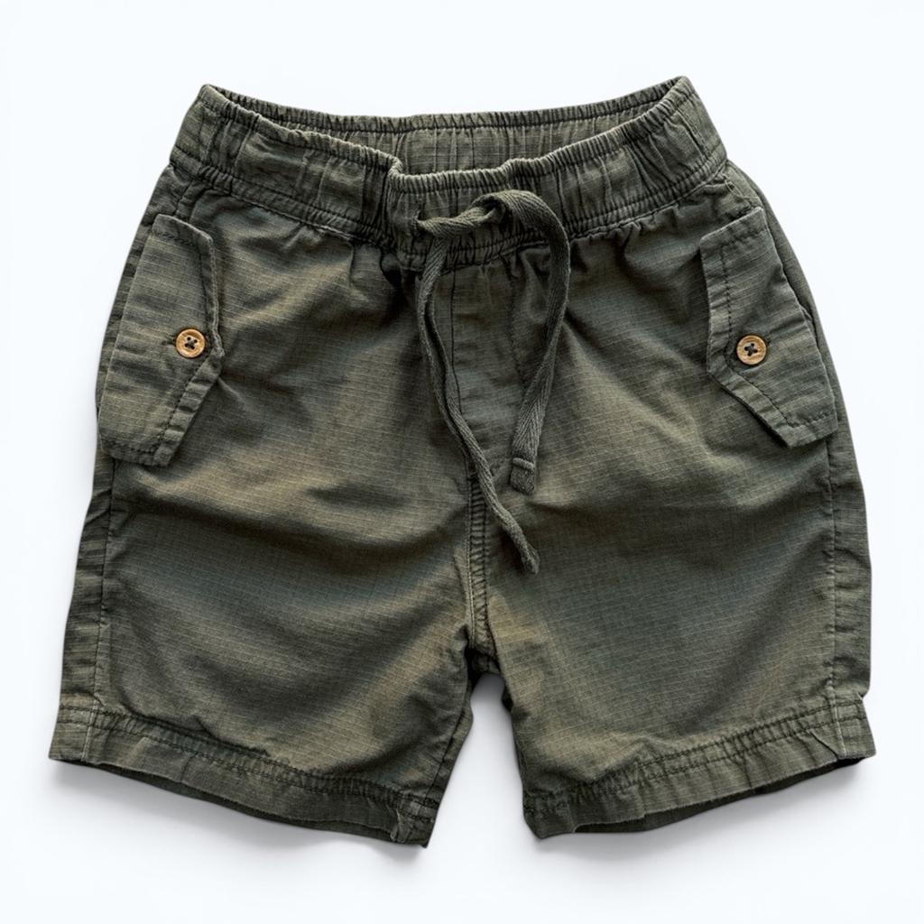 Short Bout'chou - 12 mois - Kaki - État : Excellent