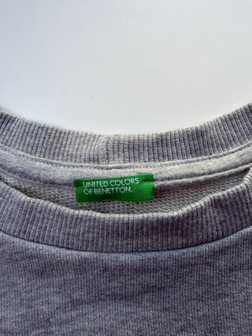 Sweat United Colors Of Benetton - 10 Ans - Gris - État : Très bon