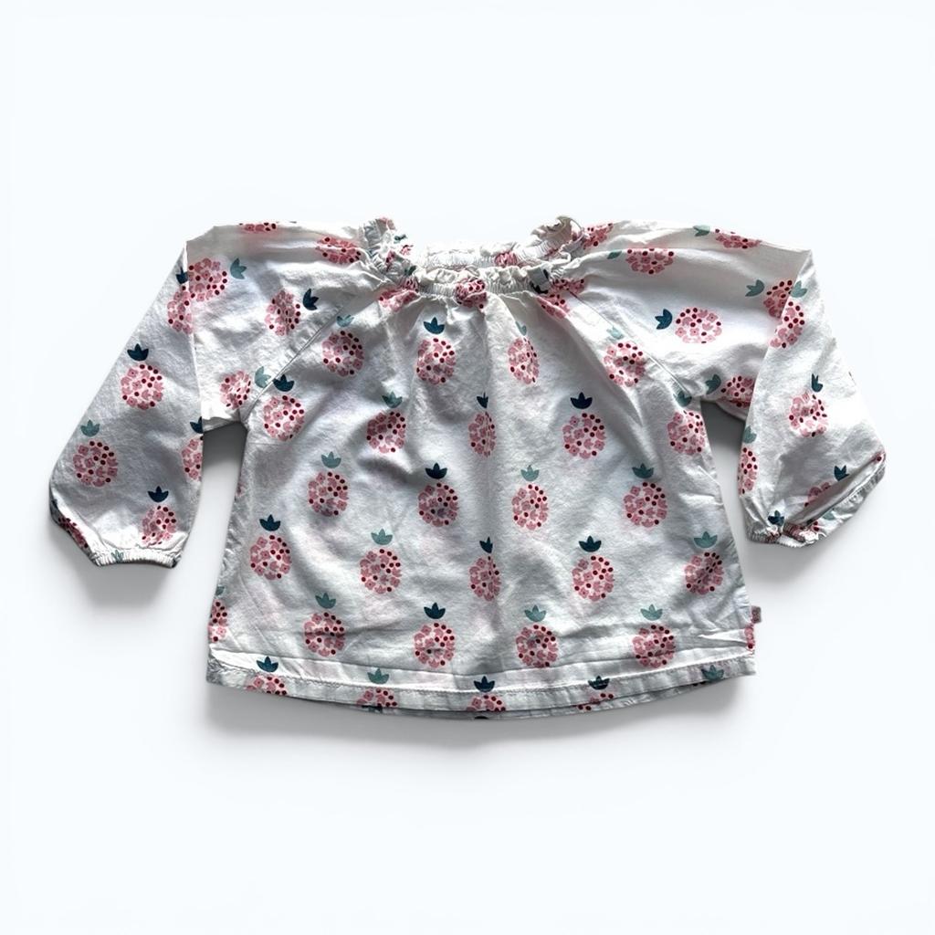 T-shirt manches longues Obaïbi - 9 mois