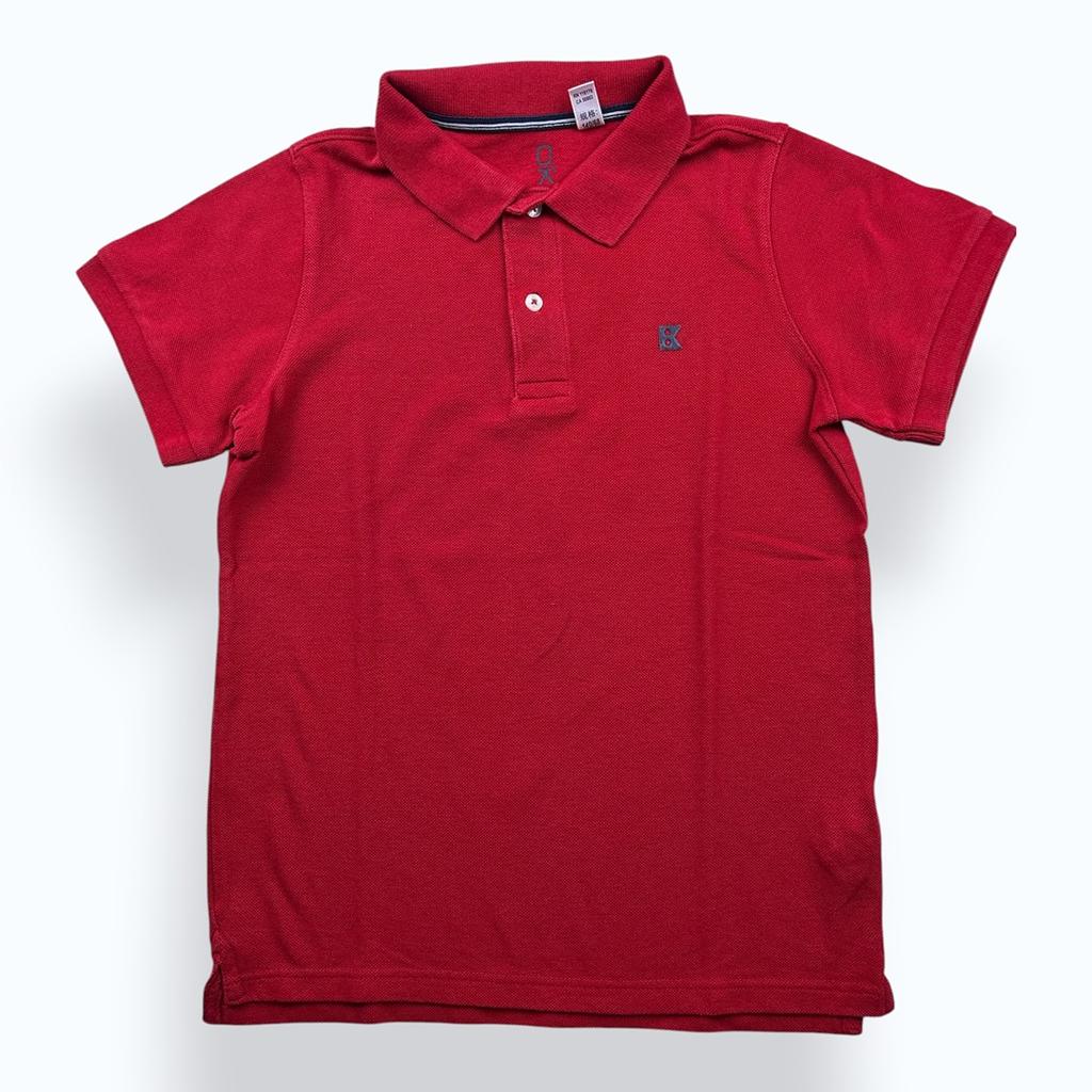 Polo Okaïdi - 10 ans - Rouge - État : Excellent