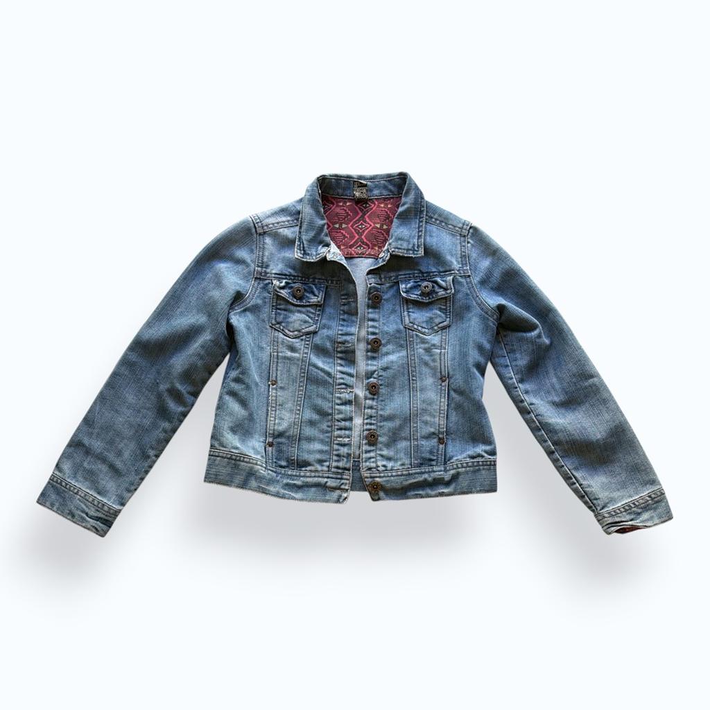 Veste En Jean Tape À L'œil - 10 Ans - Bleu - État : Excellent
