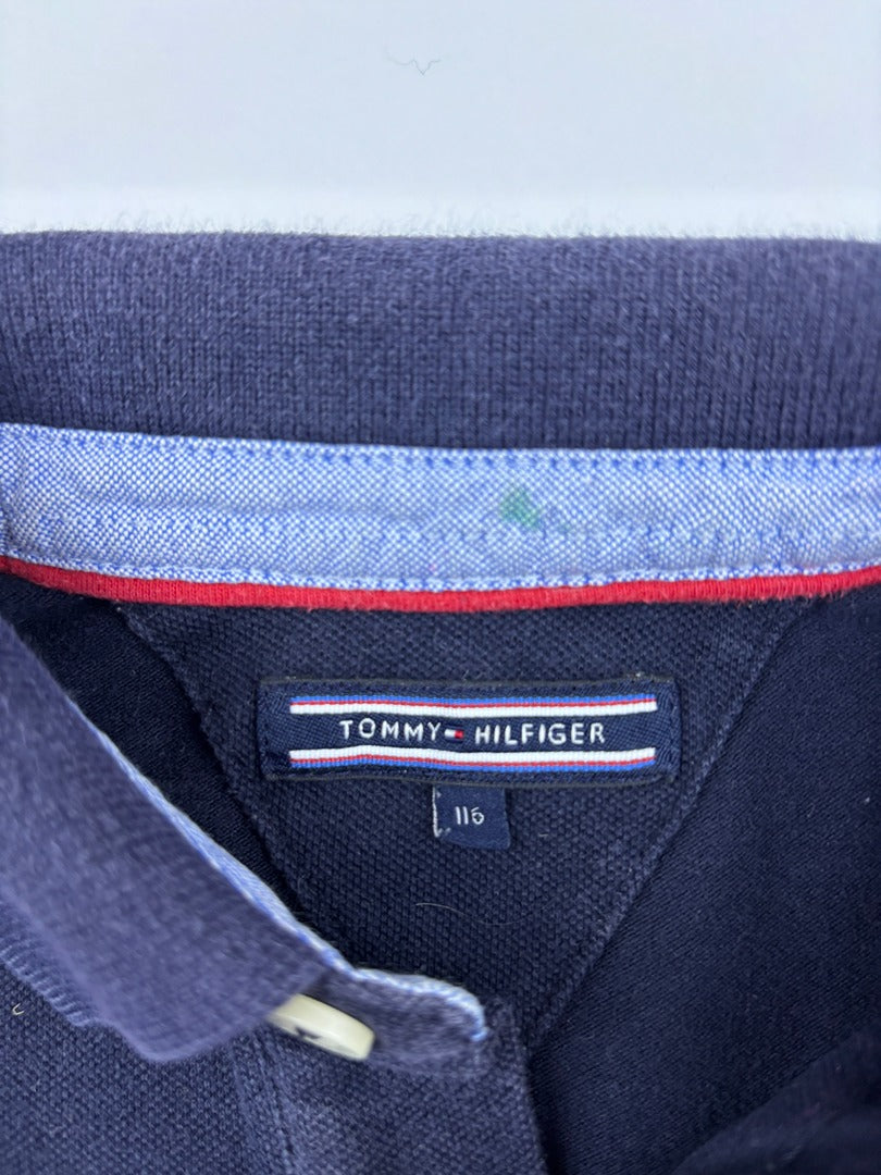 Polo Tommy Hilfiger - 6 Ans / 116 Cm - Marine - État : Excellent