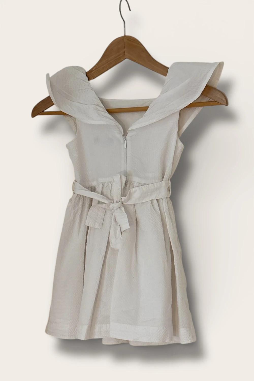 Robe okaidi blanche 5 ans